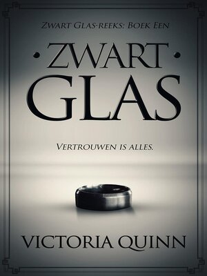 cover image of Zwart Glas
